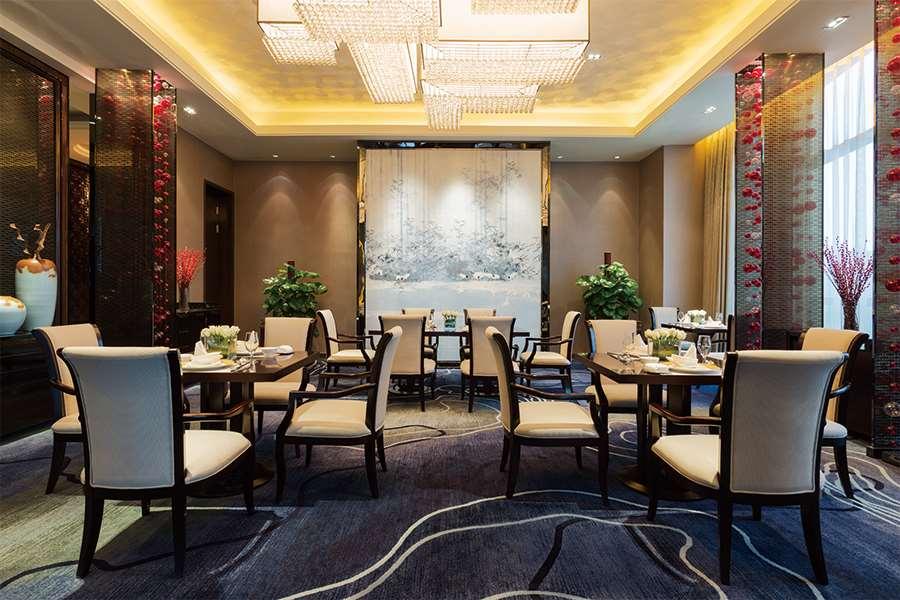 Отель Wanda Realm Bengbu Ресторан фото
